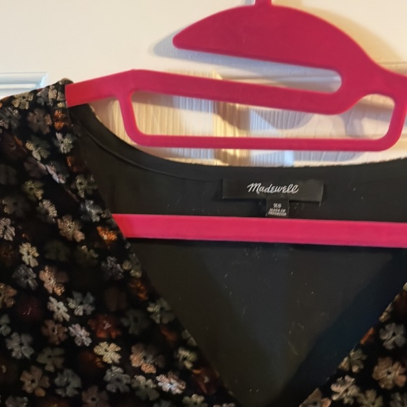 MADEWELL Velvet Top 💐🌹🌼🌸 - Picture 2 of 3